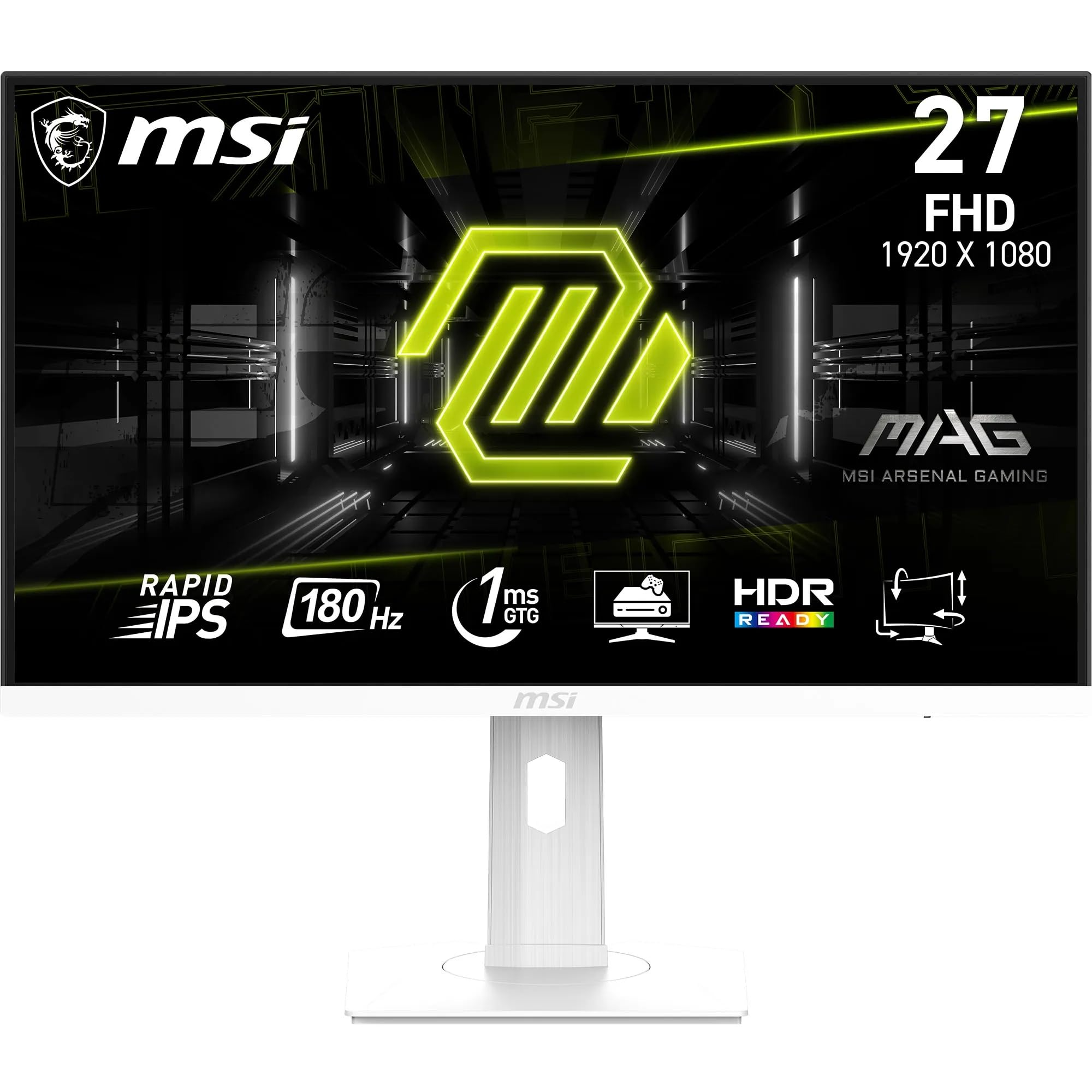 MSI 27 Inch MAG 274PFW - White