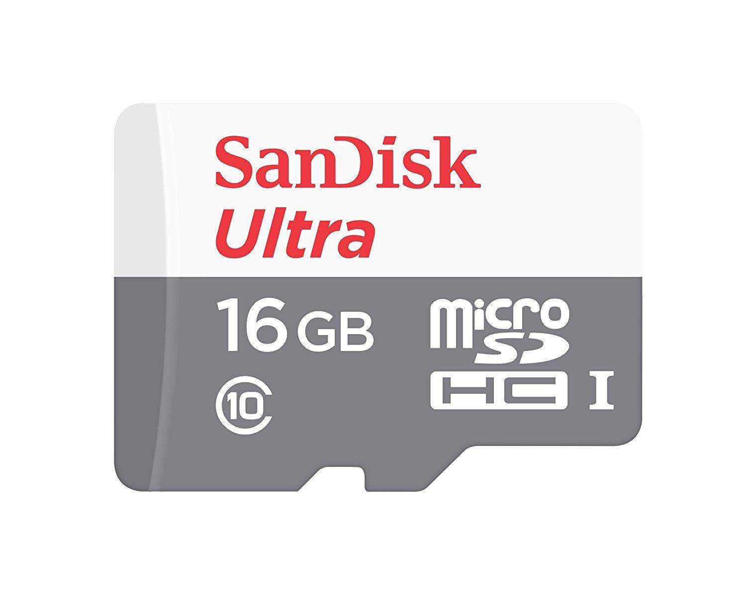 SANDISK ULTRA MICRO SD 16GB 80mb/s
