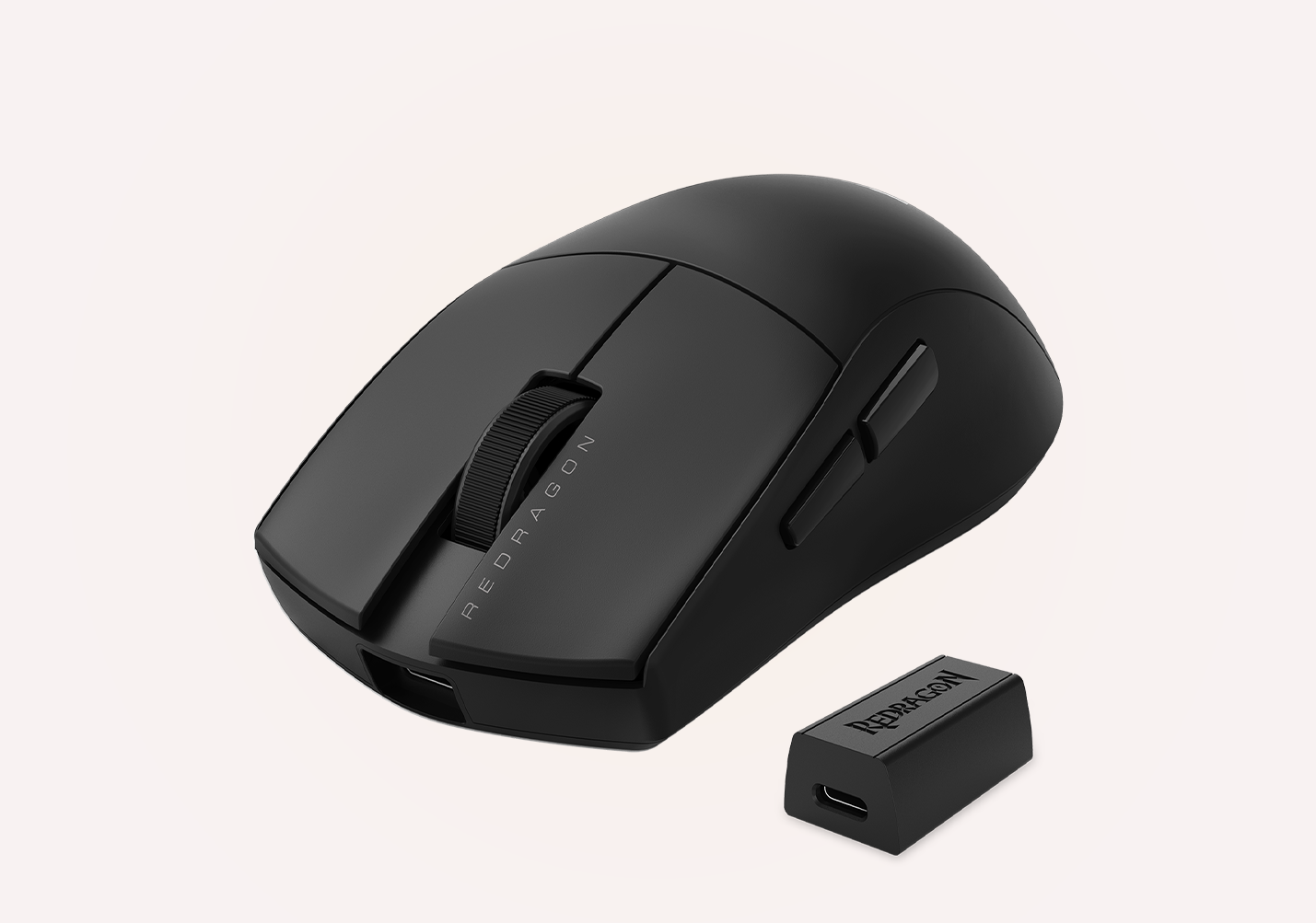Redragon M916 PRO 4K 3-Mode Wireless Gaming Mouse - Black